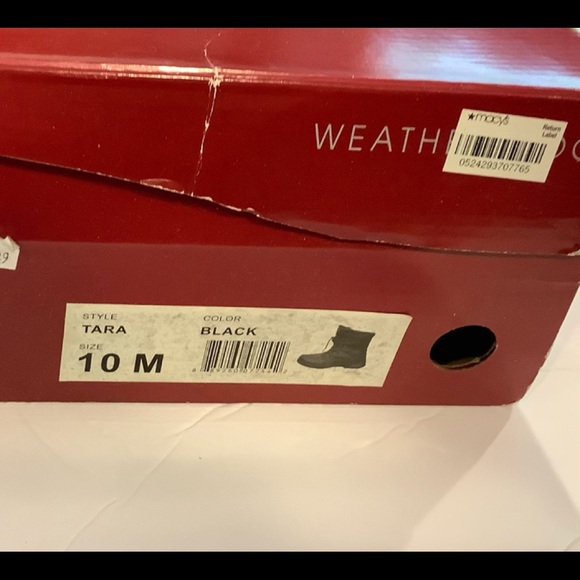 Weatherproof Womens Tara Black Faux Fur Lined Thermolite Insulated Rain Boot - Picture 6 of 6